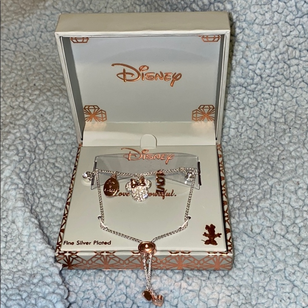 NWT Minnie Mouse bracelet, love, Disney, NIB